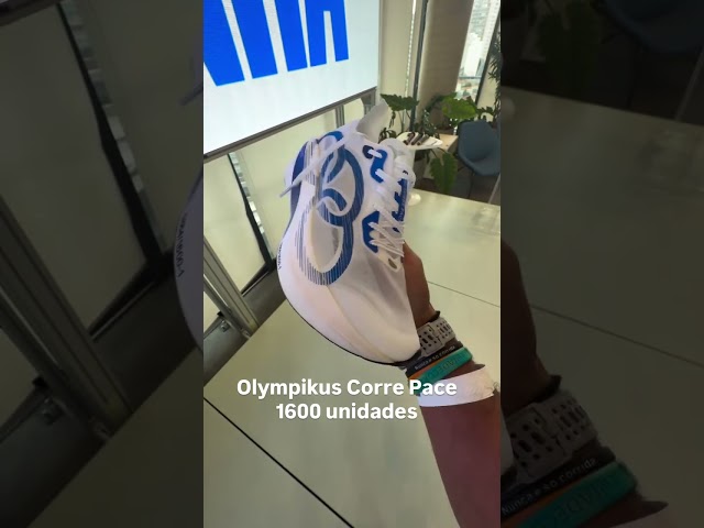 Só 1600 unidades do Olympikus Corre Pace #maniadecorrida