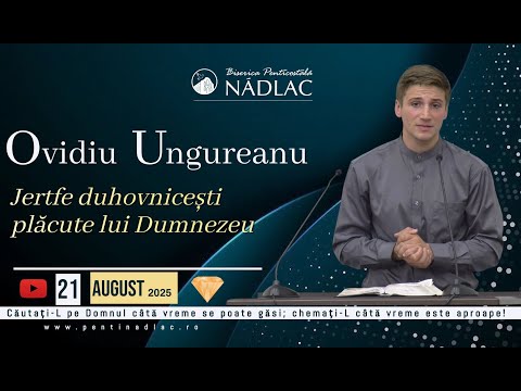 Ovidiu Ungureanu - Jertfe duhovnicesti, placute lui Dumnezeu