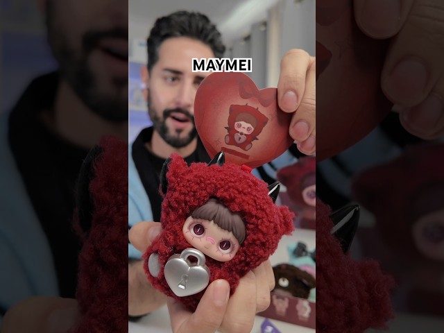 Kolekcjonerska miękka zabawka z zawieszką sznurkową POP TOP  Hi TOY z serii &lsquo;MayMei&rsquo; &ndash; KOCHAM CIĘ