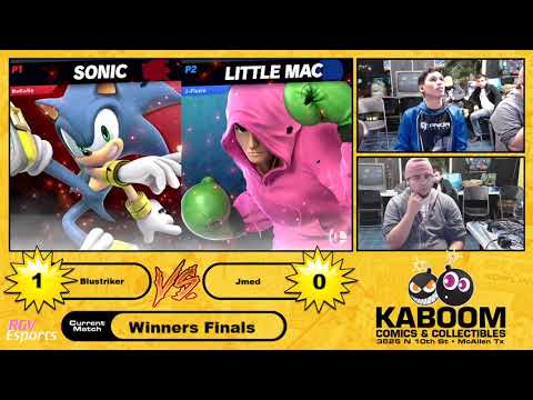 Blustriker (Sonic) vs. Jmed (Little Mac) - Winner Finals - Kaboom Weekly (12/18/19)