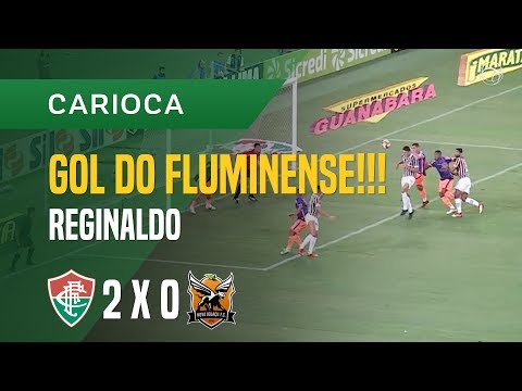 GOL (REGINALDO) - FLUMINENSE X NOVA IGUAÇU - 11/03 - CARIOCA 2018