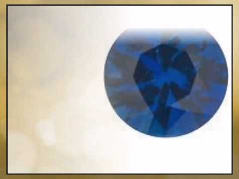 Blue Sapphire Round Cut Diamond Cut 6.00mm Grade AA - africagems.com