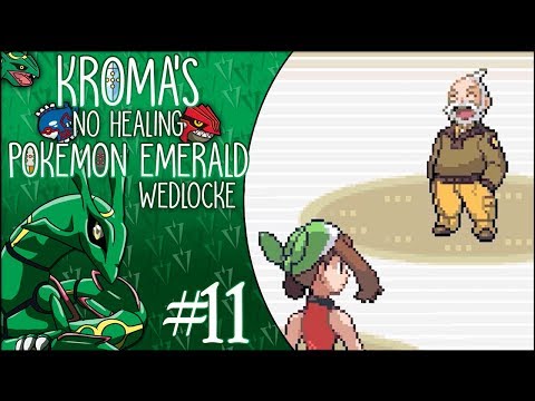 Pokémon Emerald "No Healing" Wedlocke, Part 11 - Rolling Around In The Mud!