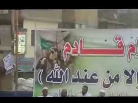 عيد الأضحى  1435 هجريا في مدينة المنيا بساحة مسجد الرحمن