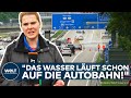 HOCHWASSER IN SÜDDEUTSCHLAND: Vollsperrung der A9! 