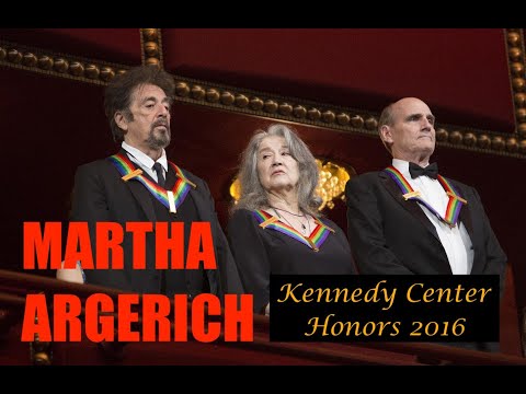Martha Argerich at the 2016 Kennedy Center Honors