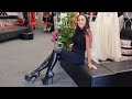 Ashley Tries Out Pleaser ADORE 3000 Black Faux Leather 7 Inch Thigh High Heel Platform Boots