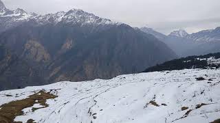 preview picture of video 'Auli, Uttarakhand. February 1st, 2018.'
