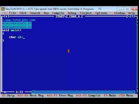 Finding The ASCII Value of Given Character In C Programming Tamil