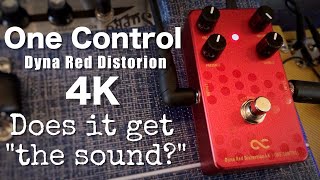 Video thumbnail for One Control Dyna Red Distortion 4K by Jack Fossett