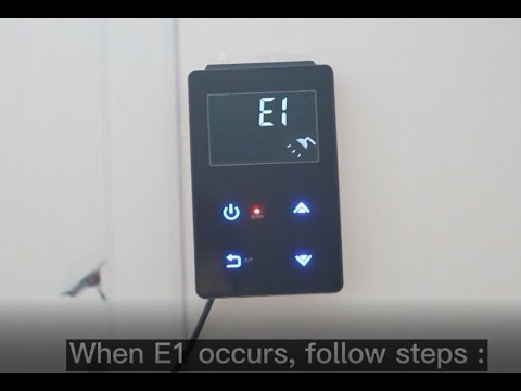 Troubleshooting | Fogatti RV Tankless Water Heater with E1 Code | Fogatti