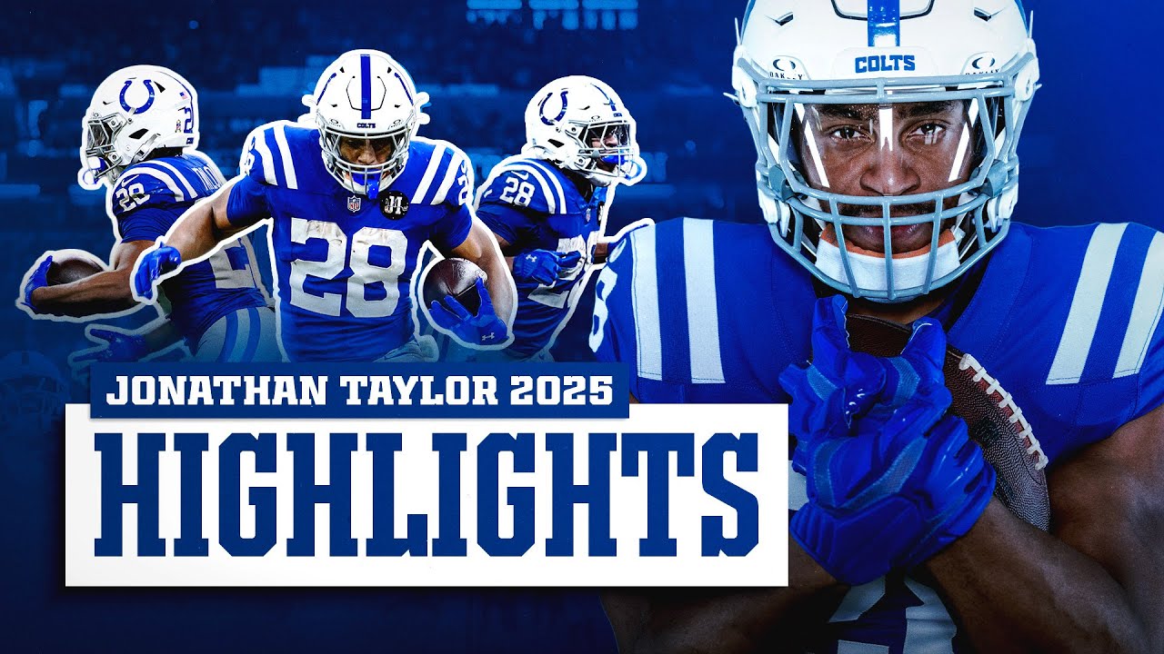 Jonathan Taylor 2025 Season Highlights