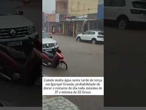muita chuva em igarape grande Maranhão