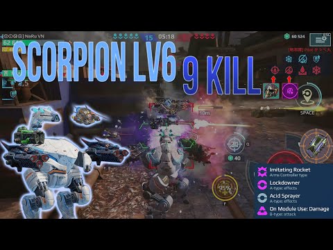 WR |  Gameplay TECHNO SCORPION - Cryo, Rime  got 9 KILL | Mode DEATHMATCH on FACTORY map