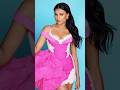 Simone Ashley Stuns In Atelier Versace SS23 Hot Pink Dress At Thelittlemermaid Premiere In LA