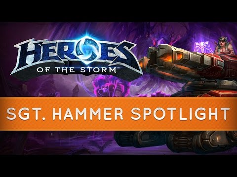 Heroes of the Storm - Sgt. Hammer Spotlight