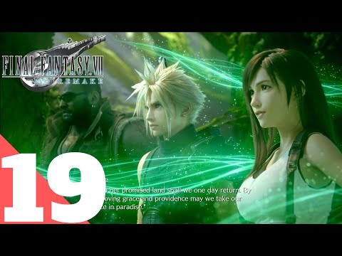 Final Fantasy 7 REMAKE Full Walkthrough Part 19 Chapter 16 The Belly of The Beast  | FF7R