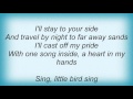 Left Banke - Sing Little Bird Sing Lyrics