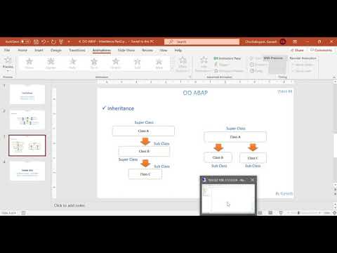 Video 6: OO ABAP - Inheritance Part 2