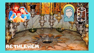 BETHLEHEM: Exploring GROTTO of the NATIVITY🙏🏼, birthplace of Jesus ✝️,  let's go!
