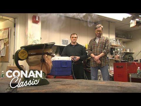 Conan Interviews Special Effects Director John Greenfield - "Late Night With Conan O'Brien"
