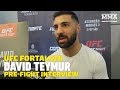 UFC Fortaleza: David Teymur Thinks Zlatan Ibrahimovic ‘Would Do Good’ In MMA