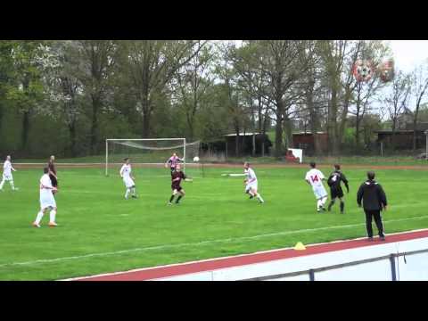 Fussball Rot Weiss Luckau vs.VfB Cottbus 97 am 1.Mai2013 in Luckau