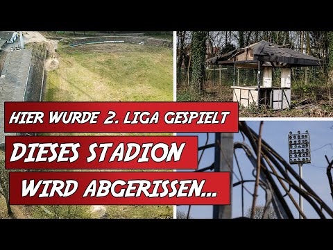 😔 STADION ABGERISSEN ...  | Lost Place: Stadion am Hermann-Löns-Weg, Solingen