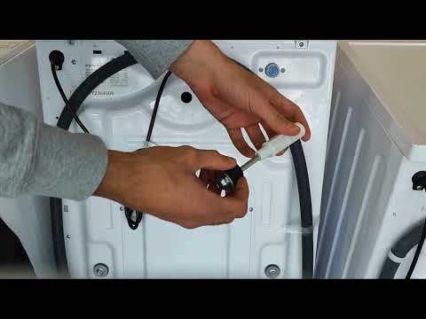 What to do before using a front load washing machine?