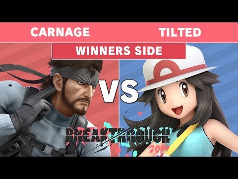 BreakThrough 2019 - Carnage (Snake) Vs Tilted (Pkmn trainer) Pools - Smash Ultimate
