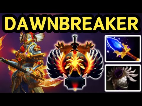🔥 THIS IS HOW TO HEAL, STUN, AND DOMINATE — DAWNBREAKER OFFLANE | DOTA 2 🔥