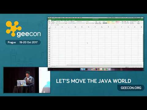 GeeCON Prague 2017: Vladimir Orany - Excel in Java