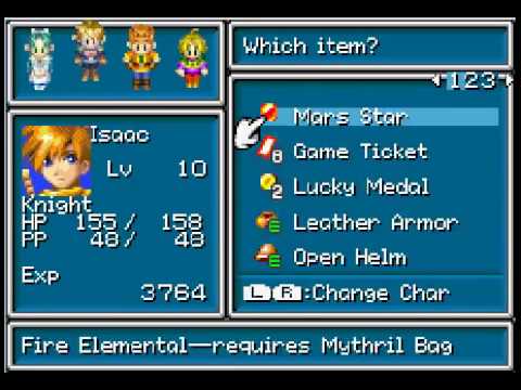 Let's Play Golden Sun Episode 19 - Reviving Tret