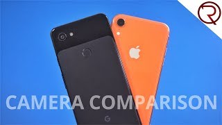 Apple iPhone XR vs Google Pixel 3a XL Camera Comparison!