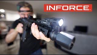 Video: Inforce WML Gen2 Tactical Vit Picatinny Lampa Svart