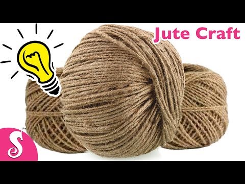 5 Cool Ideas of using JUTE | Best out of waste Ideas for Home Decor by Sonali's Creations Video