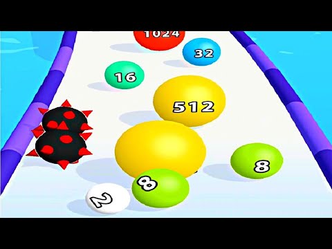 Match Balls 2048 ! All levels Gameplay (28-35) android, ios