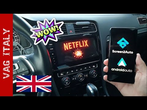 How to mirror Smartphone screen to Android Auto via Screen2Auto