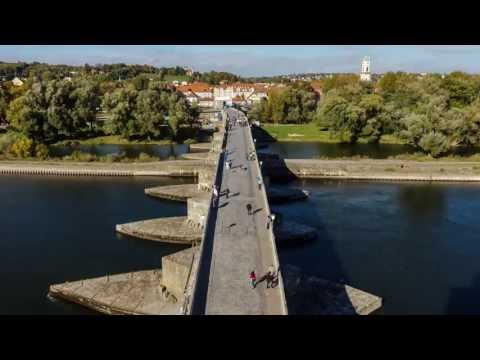Regensburg - Tag und Nacht, Sommer wie Winter - Zeitraffer - Timelapse - FHD
