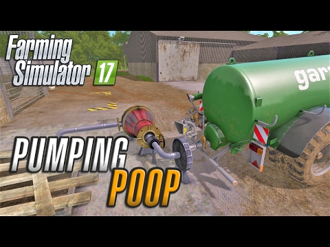 Farming Simulator 2017 | PUMPING POOP! | Coldborough Park Farm | Episode 12