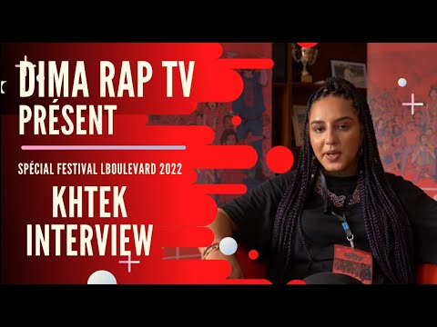 KHTEK - Interview [ Festival Lboulevard 2022]