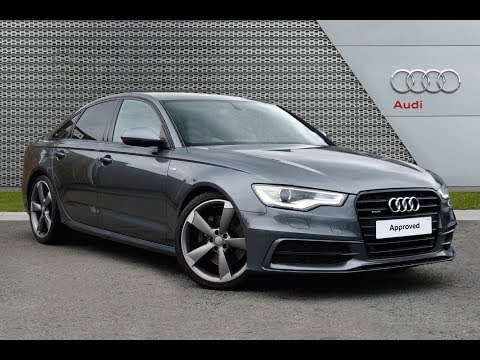 AUDI A6 TDI QUATTRO S LINE BLACK EDITION TDI QUATTRO S LINE BLACK EDITION GREY 2014