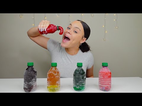 HONEY JELLY RECIPE + EATING SOUNDS, FROZEN HONEY MUKBANG