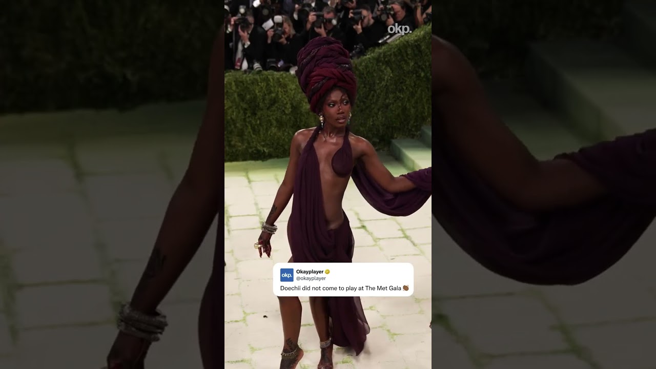 🥵 #Doechii was the definition of 'dress to impress' at last night's #MetGala #trending