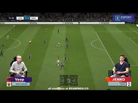 2019.10.28 ► Italy Cyber Stars League ► Atalanta (Veep) - Roma (Jenko)