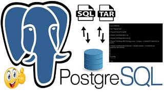 How To Load Database In PostgreSQL Using CMD Command Prompt Or PSQL Command Prompt | PostgreSQL Tips