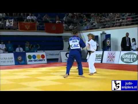 Judo 2012 European Championship Cadets Bar: Turcheva (RUS) - Shilova (RUS) [-44kg] bronze