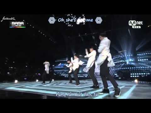 [Vietsub + Kara] 141203 EXO (엑소) - Overdose (중독) @2014 MAMA In Hongkong