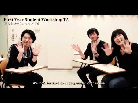 【ようこそAPUへ ”新入生へ贈る言葉”】 新入生ワークショップ / 【Words of welcome to new APU students】First Year Student Workshop