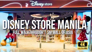 Disney Store Manila 🇵🇭 | First in Southeast Asia at SM Mall of Asia [4K Walkthro